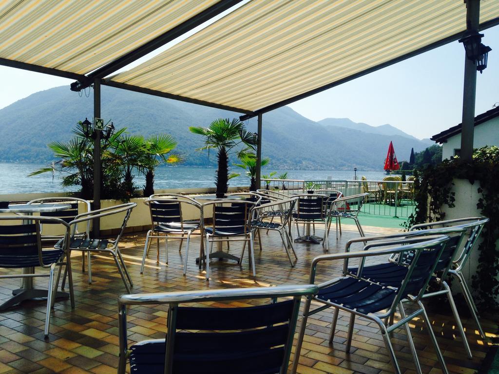 Hotel Garni Battello Melide Exterior photo